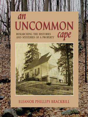 cover image of An Uncommon Cape